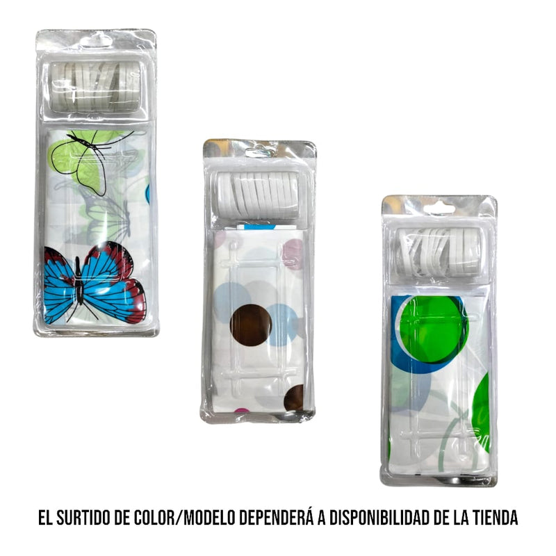 CORTINA PARA BAÑO BATERCELL