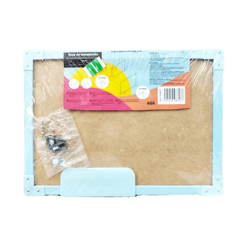 Barrilito GOBA INTERNACIONAL, S.A. DE C.V. PIZARRON ESCOLAR 30X40CM AZUL BARRILITO