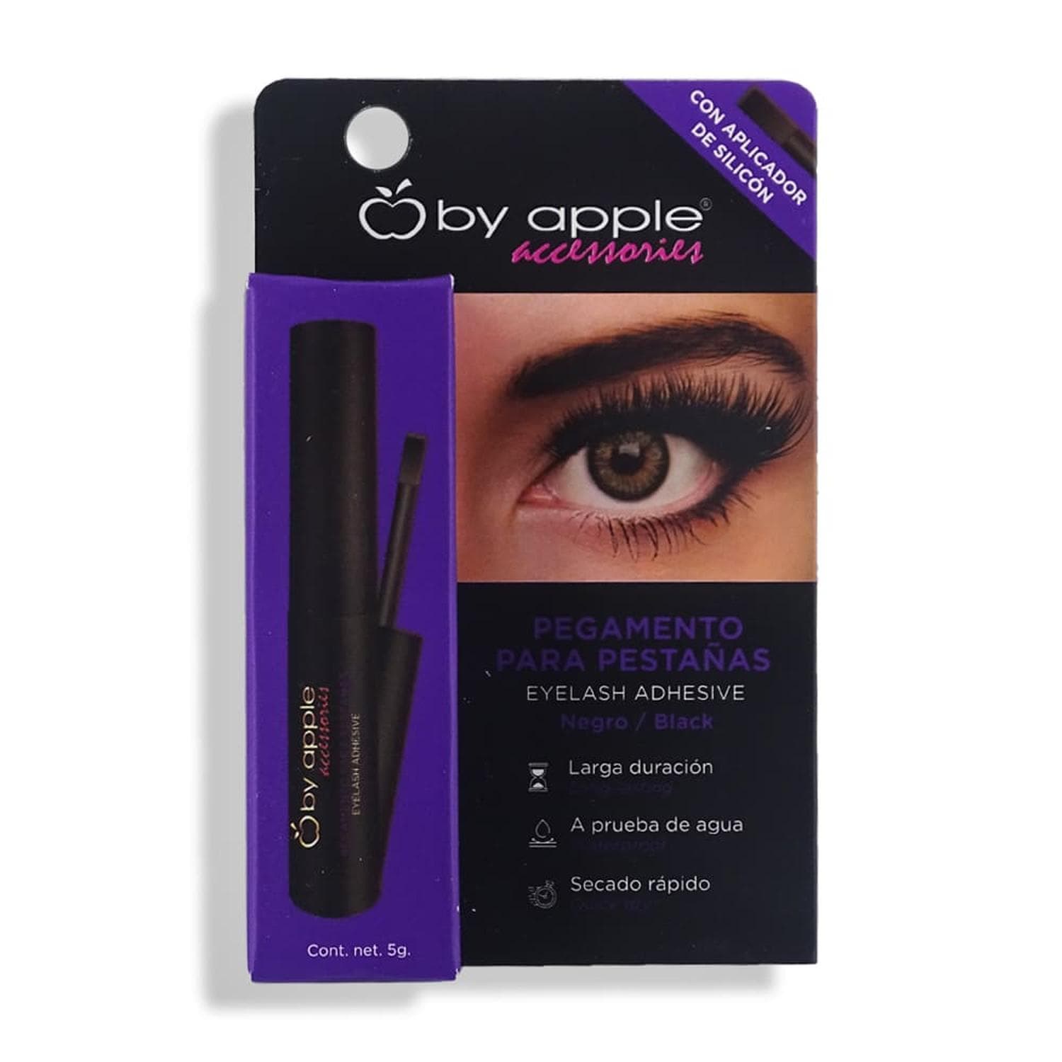 By Apple Accessories ANANDA DISTRIBUCIONES, S.A. DE C.V. PEGAMENTO PARA PESTAÑAS POSTIZAS 5G NEGRO