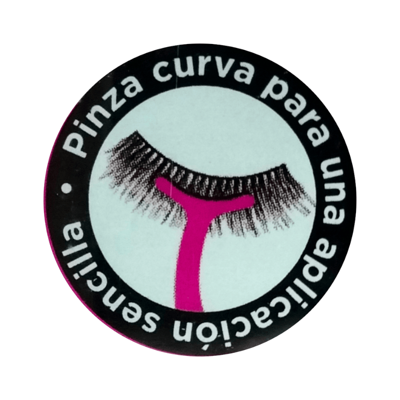 By Apple Accessories ANANDA DISTRIBUCIONES, S.A. DE C.V. PINZA CURVA PARA COLOCAR PESTAÑA ROSA