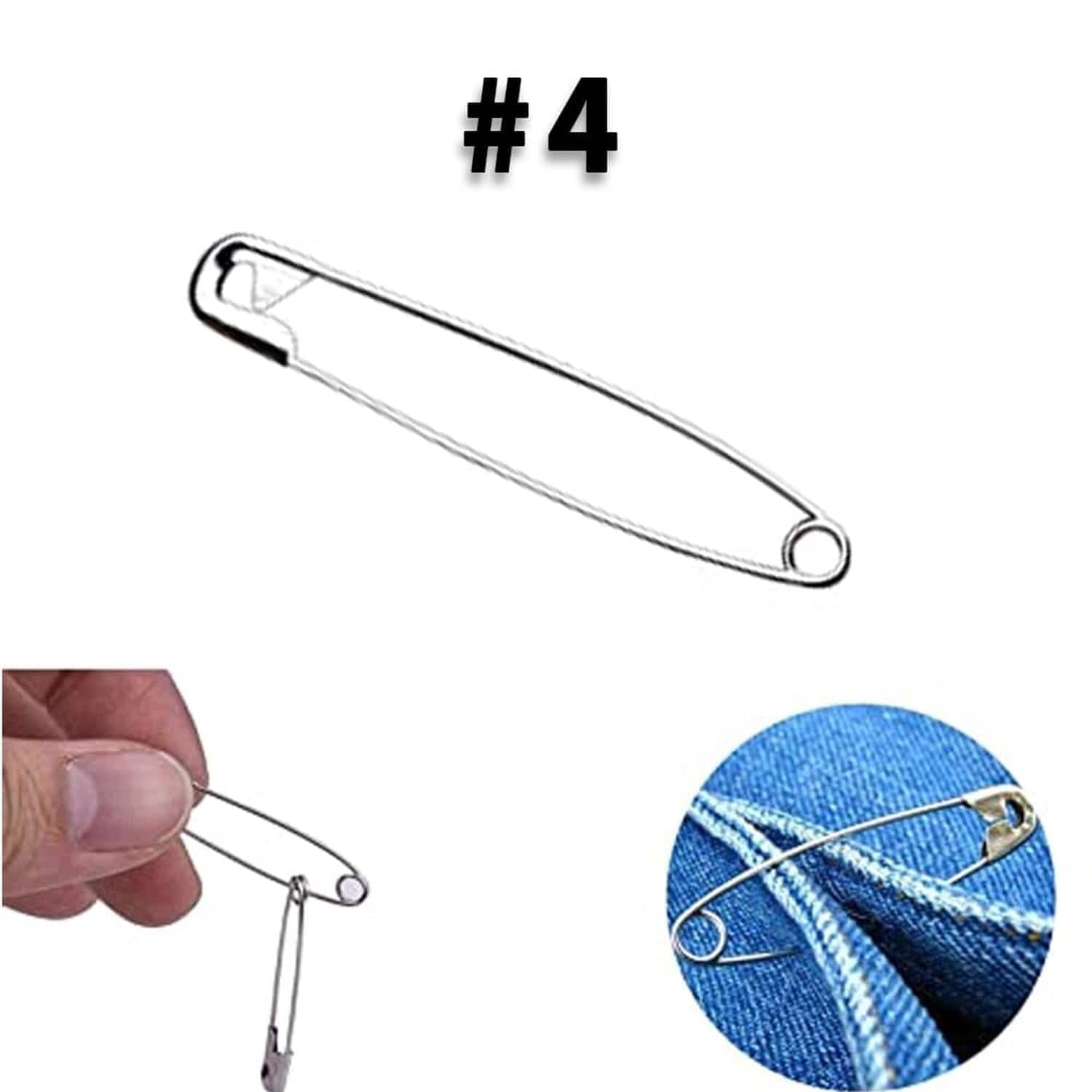 Confetti PRODUCTOS NAEN, S. DE R.L. DE C.V. ALFILER DE SEG. NIQUELADO CONFETTI C/36PZ #4