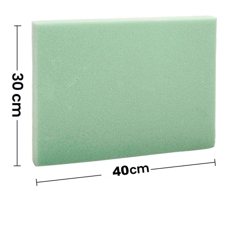 Confetti PRODUCTOS NAEN, S. DE R.L. DE C.V. PLACA DE FOAM 30X40X5CM VERDE PISTACHE #217*