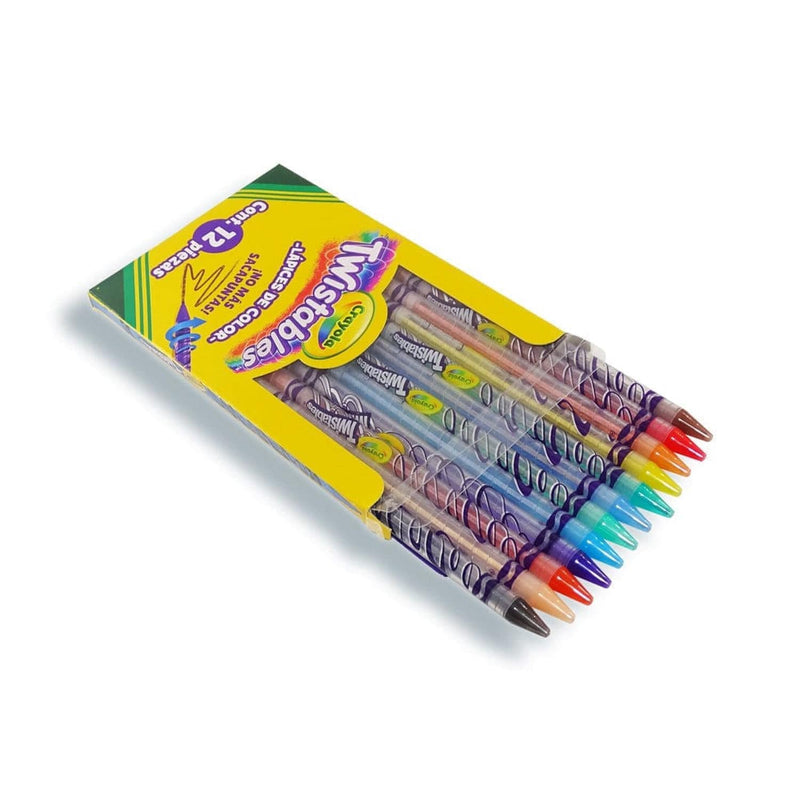 Crayola BINNEY & SMITH MEXICO, S.A. DE C.V. LAPICES DE COLOR CRAYOLA TWISTEABLES C/12PZ
