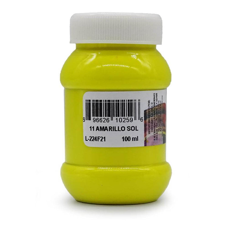 Createx DECOART, S.A. DE C.V. PINTURA ACRILICA CREATEX 100ML AMARILLO SOL