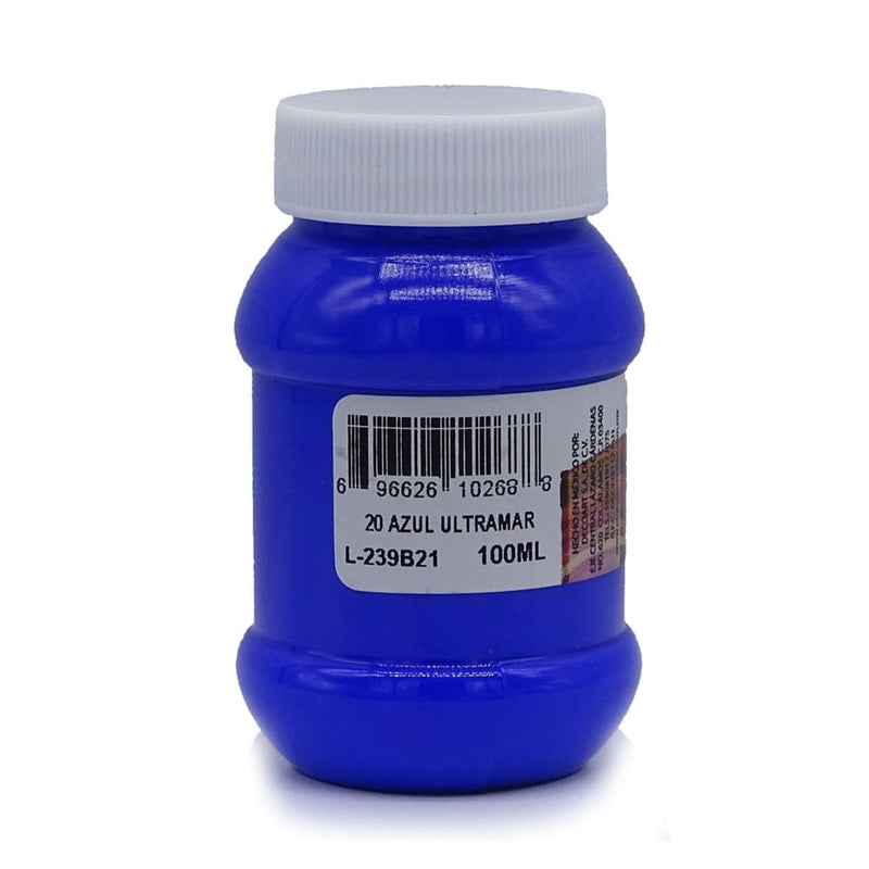 Createx DECOART, S.A. DE C.V. PINTURA ACRILICA CREATEX 100ML AZUL ULTRAMAR
