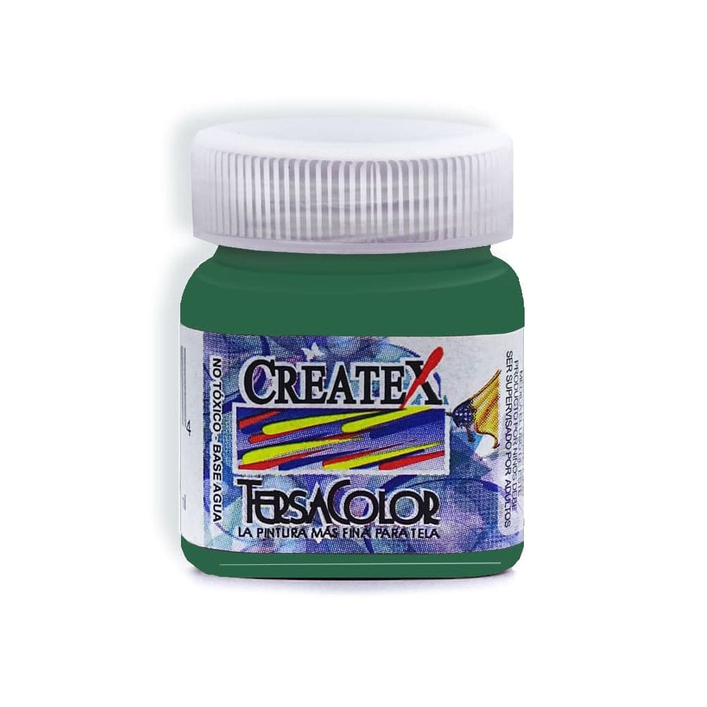 Pintura Textil Createx 30 ml Verde Fuerte