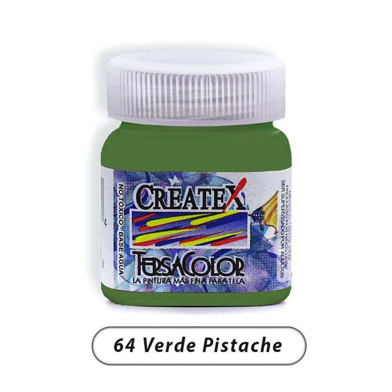 Createx DECOART, S.A. DE C.V. PINTURA TERSACOLOR CREATEX 30ML VERDE PISTACHE
