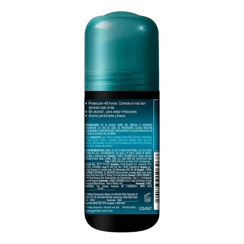 Garnier MOEDANOS OTC, S.A. DE C.V. OBAO FOR MEN 65G COOL METAL