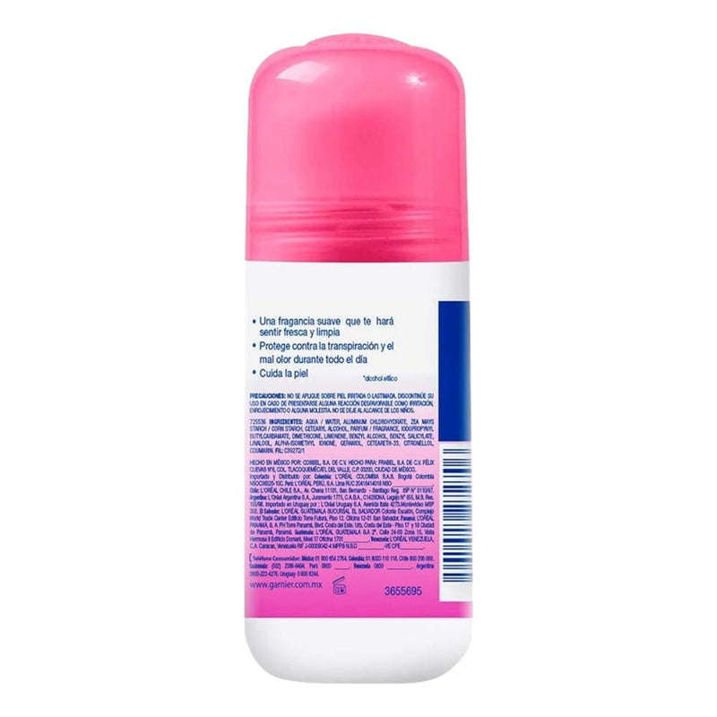 Garnier MOEDANOS OTC, S.A. DE C.V. OBAO FOR WOMEN 65G FRESCURA FLORAL ROSA