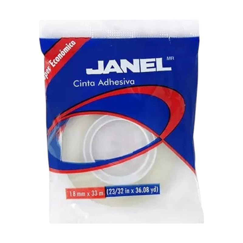 Janel JANEL, S.A. DE C.V. CINTA ADHESIVA ECONOMICA JANEL 255 18X33 IND