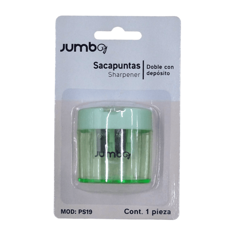 Jumbo JUMBO ESCOLAR, SA DE CV SACAPUNTAS JUMBO CON DEPOSITO OVALADO