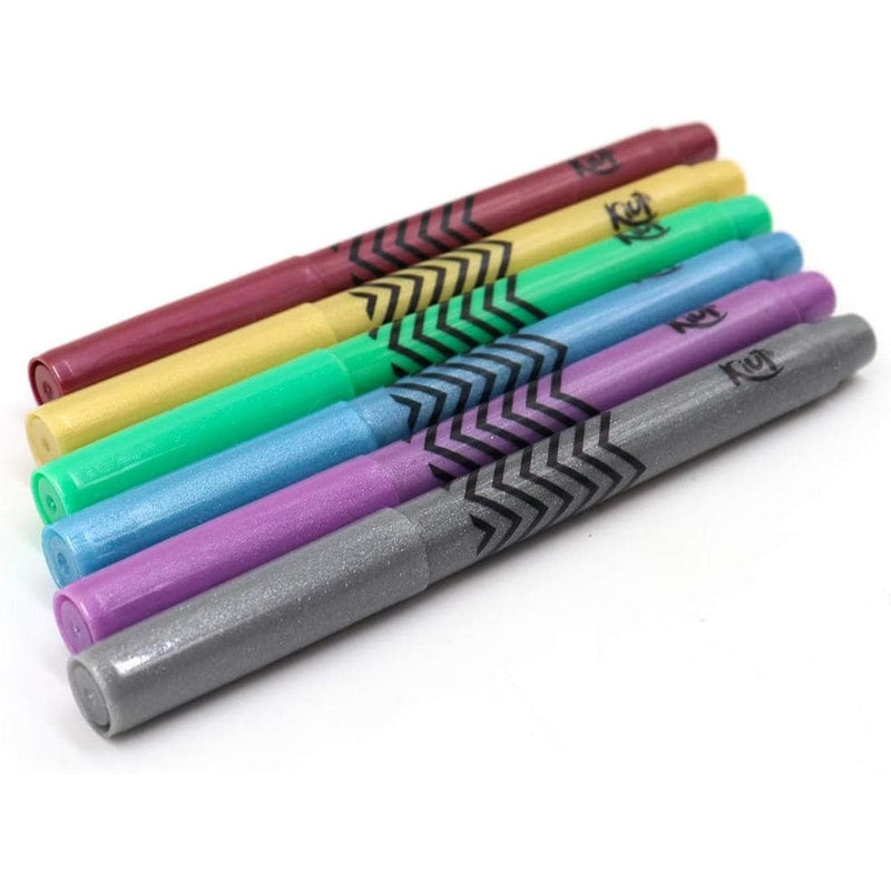 Kiut CARVAJAL EDUCACION, S.A. DE C.V. MARCADORES KIUT METALIZADOS C/6PZ