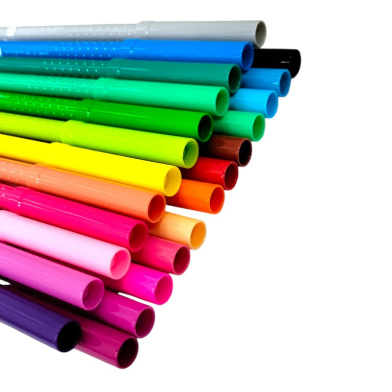 Kiut CARVAJAL EDUCACION, S.A. DE C.V. PLUMONES LAVABLES PUNTA FINA C/24PZ KIUT