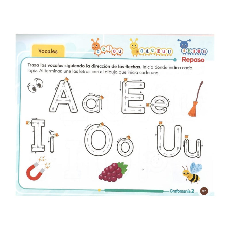 Larousse EDICIONES LAROUSSE, S.A. DE C.V. LIBRO ACTIVIDADES GRAFOMANIA 2