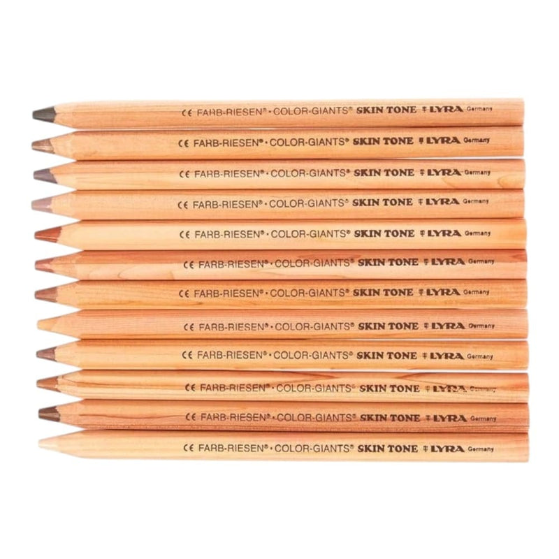 LYRA ARTE, DIXON COMERCIALIZADORA, SA DE CV LAPIZ COLOR LYRA TONOS DE PIEL CARTERA C/12PZ