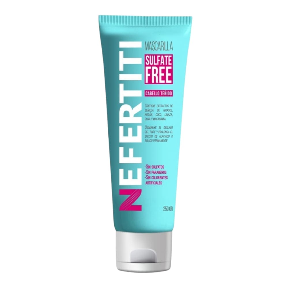 Nefertiti BEFIBA, S.A. DE C.V. MASCARILLA SULFATE FREE 250G CABELLO TEÑIDO