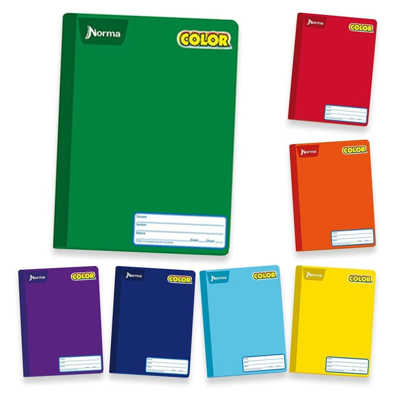 Norma CARVAJAL EDUCACION, S.A. DE C.V. MORADO CUADERNO COSIDO COLLEGE NORMA BLANCO.