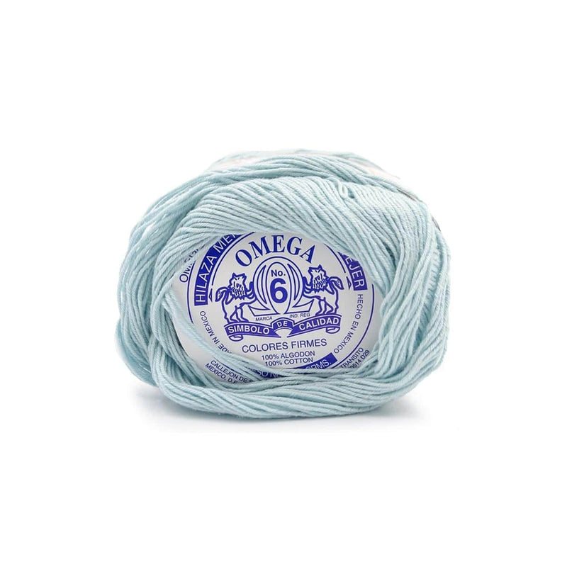 Omega OMEGA DISTRIBUIDORES DE HILO, S.A. DE C.V. HILAZA OMEGA N6 70G AZUL BEBE #475*