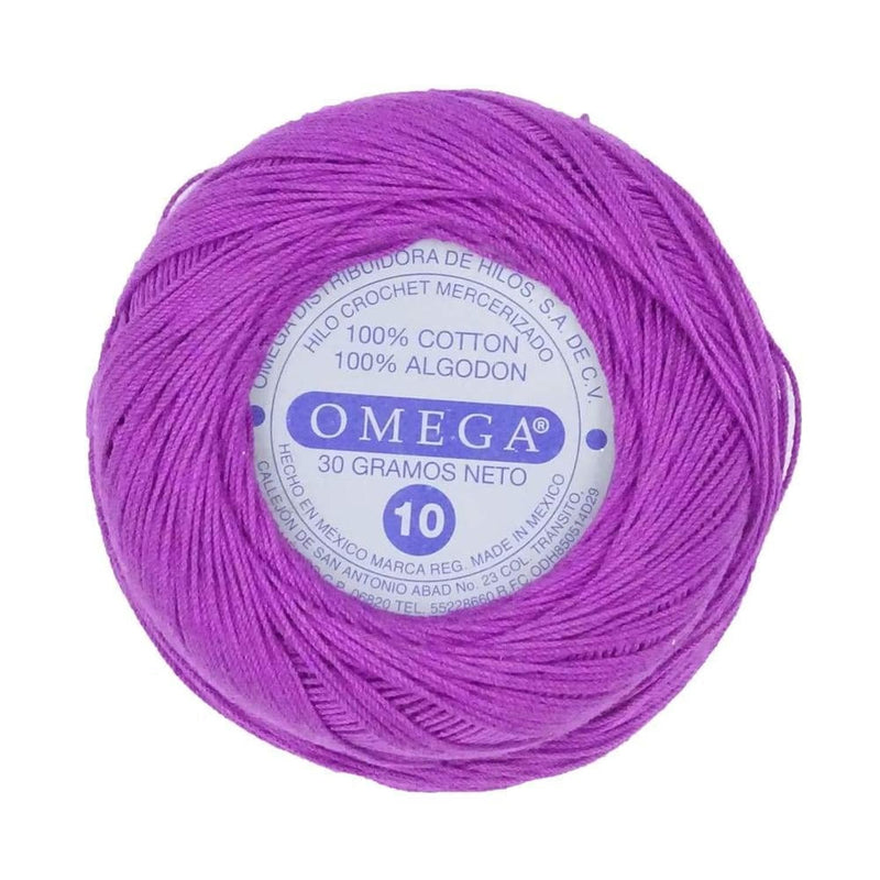 Omega OMEGA DISTRIBUIDORES DE HILO, S.A. DE C.V. HILO CROCHET OMEGA NO.10 BUGAMBILIA #108 30G