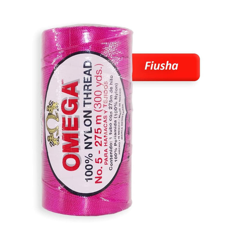 Omega OMEGA DISTRIBUIDORES DE HILO, S.A. DE C.V. HILO NYLON OMEGA NO.5 C/275M ART. 370 FIUSHA #10*