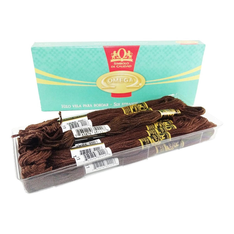 omega OMEGA DISTRIBUIDORES DE HILO, S.A. DE C.V. HILO VELA PARA BORDAR OMEGA ART 121 COL #111