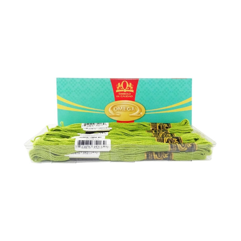 omega OMEGA DISTRIBUIDORES DE HILO, S.A. DE C.V. HILO VELA PARA BORDAR OMEGA ART 121 COL #213