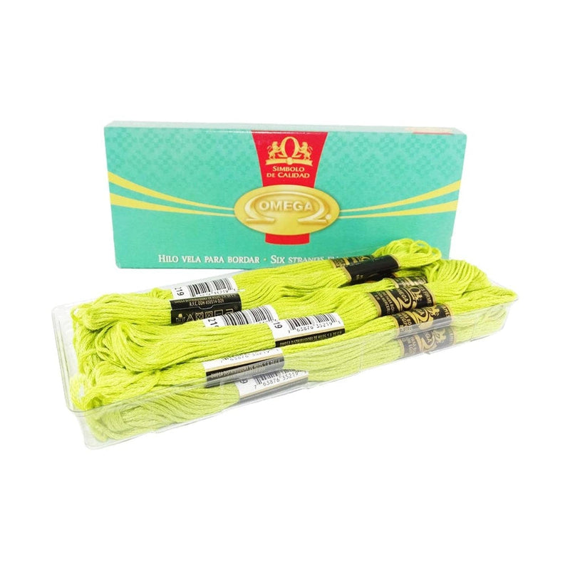 Omega OMEGA DISTRIBUIDORES DE HILO, S.A. DE C.V. HILO VELA PARA BORDAR OMEGA ART 121 COL #219