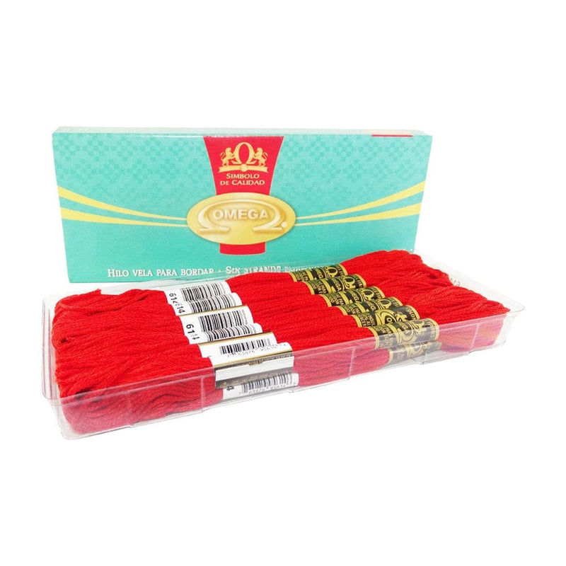 Omega OMEGA DISTRIBUIDORES DE HILO, S.A. DE C.V. HILO VELA PARA BORDAR OMEGA ART 121 COL #614