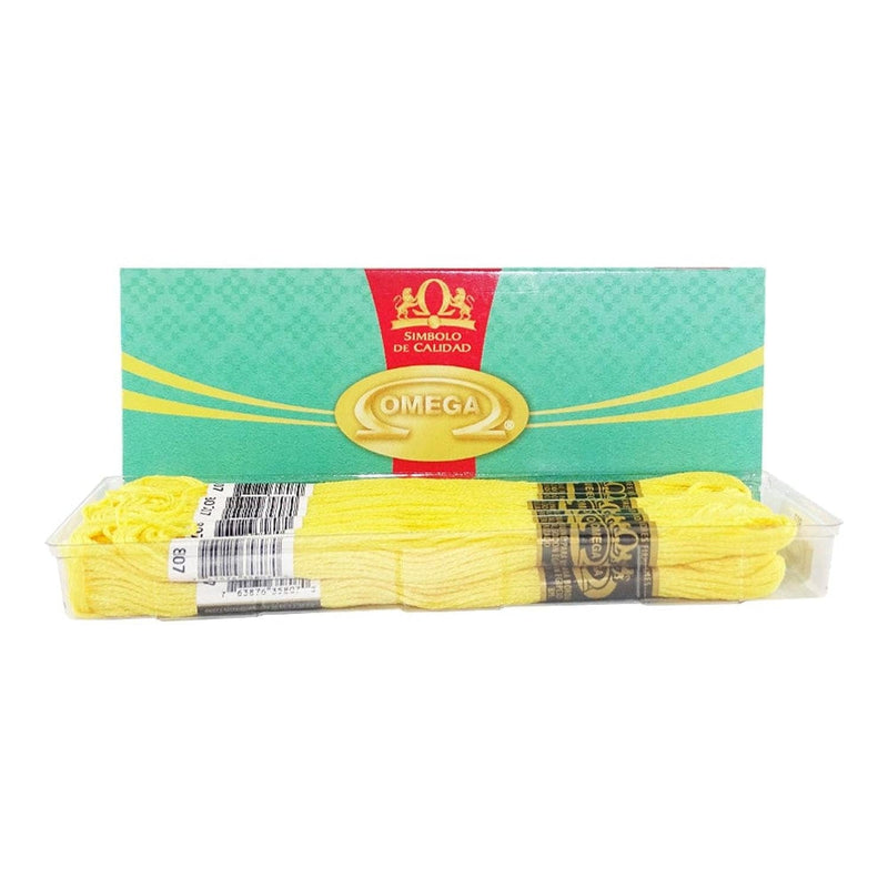 Omega OMEGA DISTRIBUIDORES DE HILO, S.A. DE C.V. HILO VELA PARA BORDAR OMEGA ART 121 COL #807
