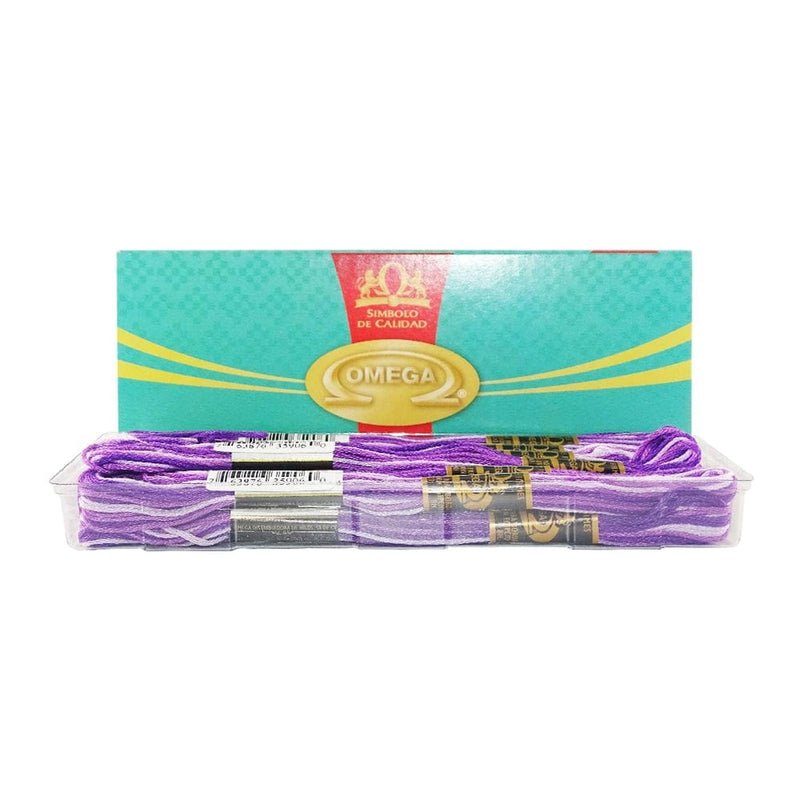 Omega OMEGA DISTRIBUIDORES DE HILO, S.A. DE C.V. HILO VELA PARA BORDAR OMEGA ART 121 COL #906 MATIZADO