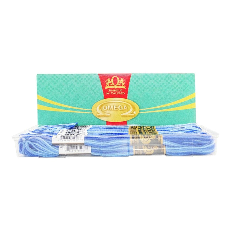 Omega OMEGA DISTRIBUIDORES DE HILO, S.A. DE C.V. HILO VELA PARA BORDAR OMEGA ART 121 COL #907 MATIZADO