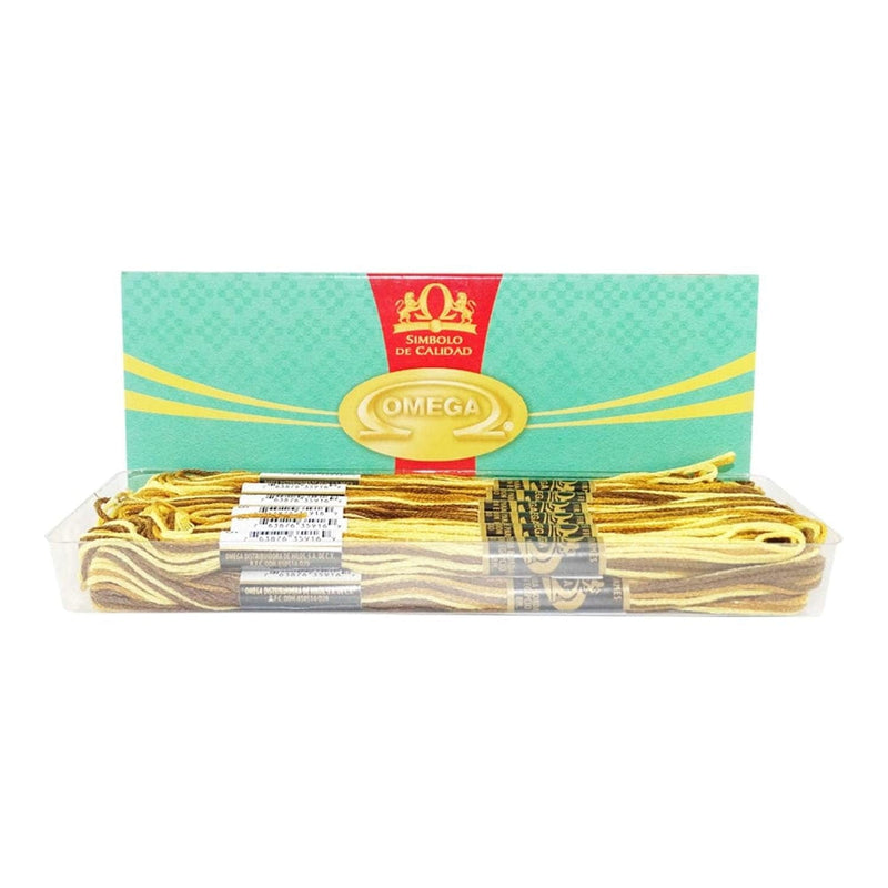 Omega OMEGA DISTRIBUIDORES DE HILO, S.A. DE C.V. HILO VELA PARA BORDAR OMEGA ART 121 COL #916 MATIZADO