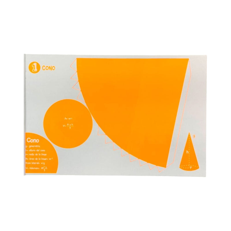 PadColor PAPEL DISEÑO Y COLOR, S.A. DE C.V. ALBUM CUERPOS GEOMETRICOS NEON