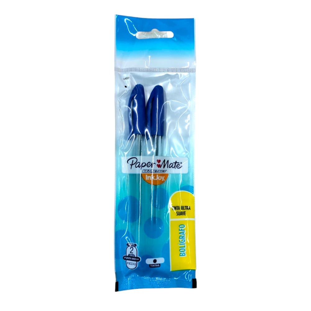 Paper Mate NEWELL BRANDS DE MEXICO, S.A. DE C.V. BOL KILOMETRICO 100ST C/2PZ AZUL