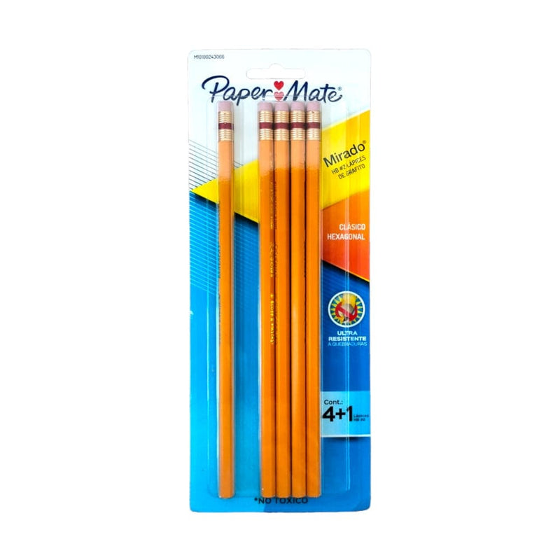 Paper Mate NEWELL BRANDS DE MEXICO, S.A. DE C.V. LAPIZ MIRADO #2 CON 4PZ