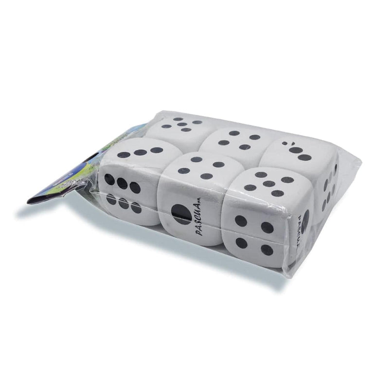 Pascua MEGAFUMI, S.A. DE C.V. DADOS DE FOAMY 5X5CM C/6PZ PASCUA