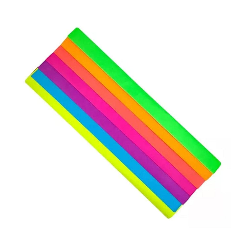 Pascua MEGAFUMI, S.A. DE C.V. PAPEL CHINA C/100PZ PASCUA SURTIDO NEON