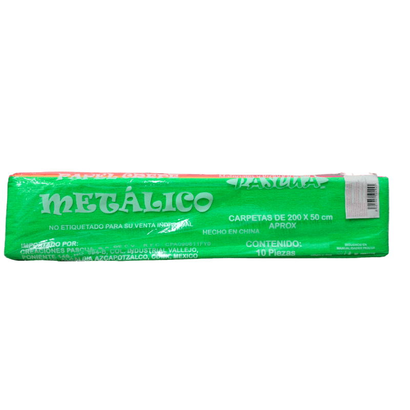 Pascua MEGAFUMI, S.A. DE C.V. PAPEL CREPE 50X70 PASCUA SURTIDO NEON