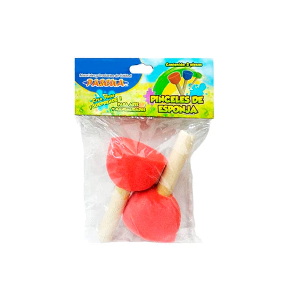 Pascua MEGAFUMI, S.A. DE C.V. PINCEL DE ESPONJA REDONDO GRANDE C/2PZ