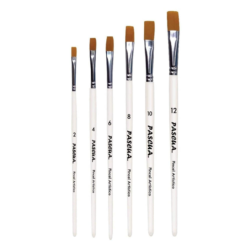 Pascua MEGAFUMI, S.A. DE C.V. PINCEL PREMIUM SINTETICO C/6PZ PLANO