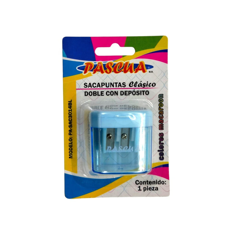 Pascua MEGAFUMI, S.A. DE C.V. SACAPUNTAS PASCUA DOBLE C/DEPOSITO CLASICO
