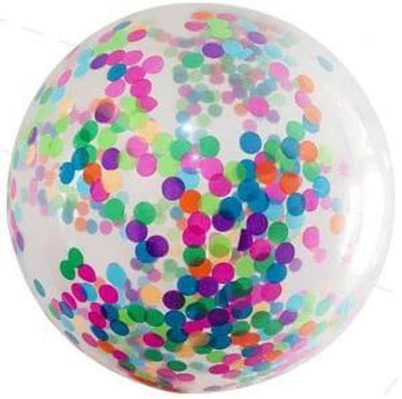 Payaso FABRICAS SELECTAS DEL CENTRO, S.A. DE C.V. BOLSA C/1 GLOBO PAYASO #36 TRANSP CON CONFETI