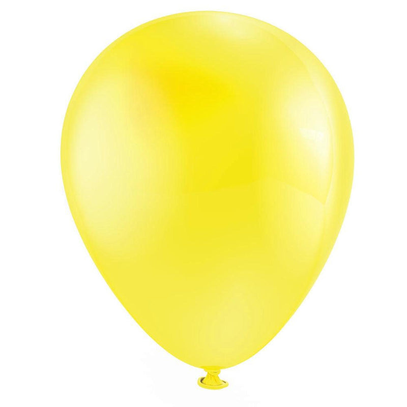 Payaso FABRICAS SELECTAS DEL CENTRO, S.A. DE C.V. BOLSA C/100 GLOBOS PAYASO DEC. #9 AMARILLO CANARIO