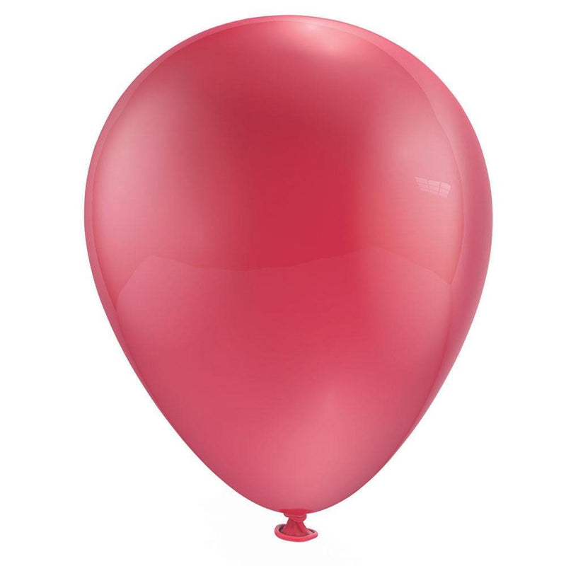 Payaso FABRICAS SELECTAS DEL CENTRO, S.A. DE C.V. BOLSA C/100 GLOBOS PAYASO DEC. #9 ROJO CEREZA