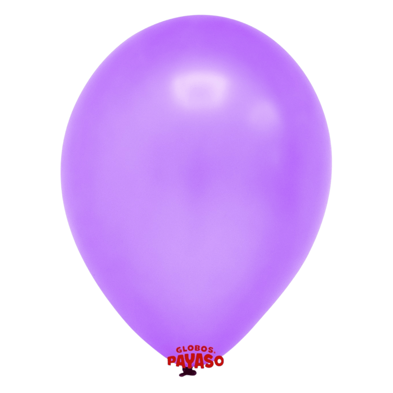Payaso FABRICAS SELECTAS DEL CENTRO, S.A. DE C.V. BOLSA C/50 GLOBOS PAYASO #10 NEON VIOLETA