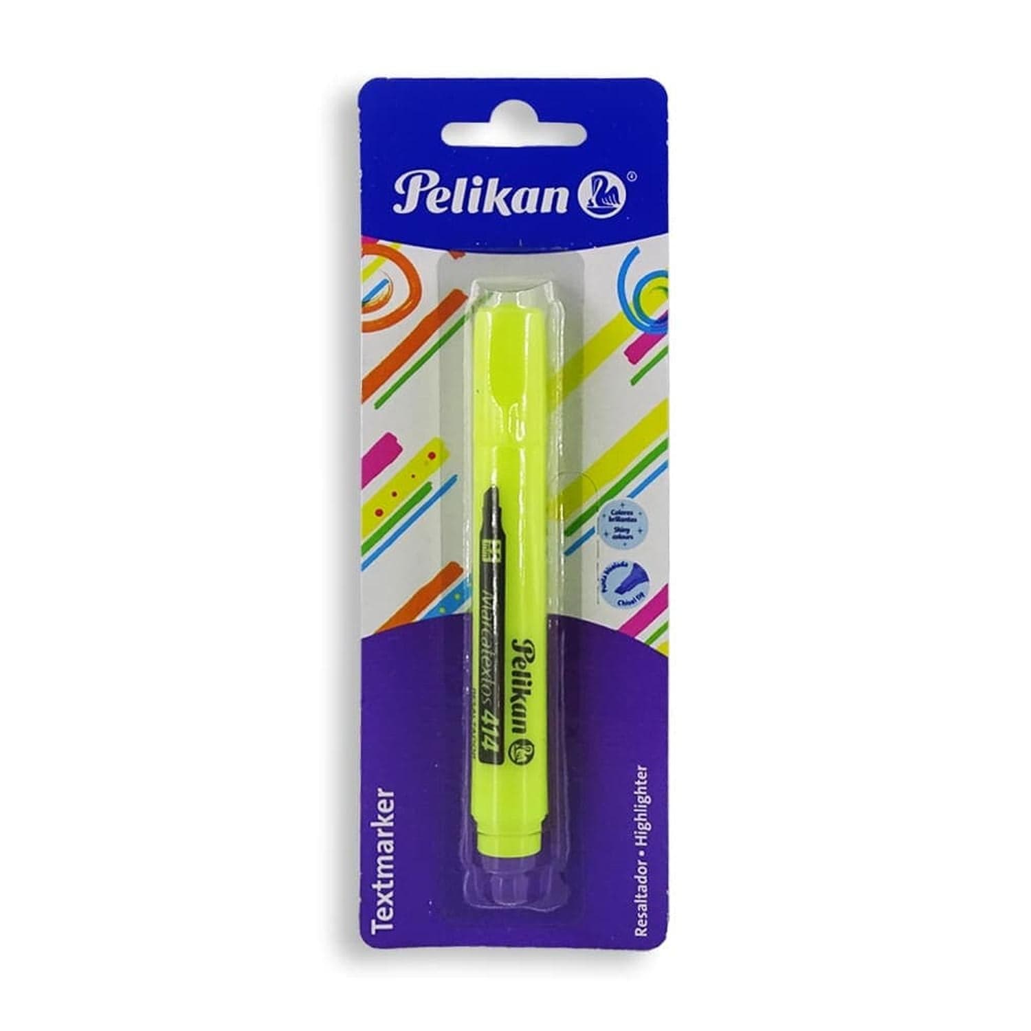 Pelikan PELIKAN MEXICO, S.A. DE C.V. MARCATEXTO PELIKAN 414 AMARILLO