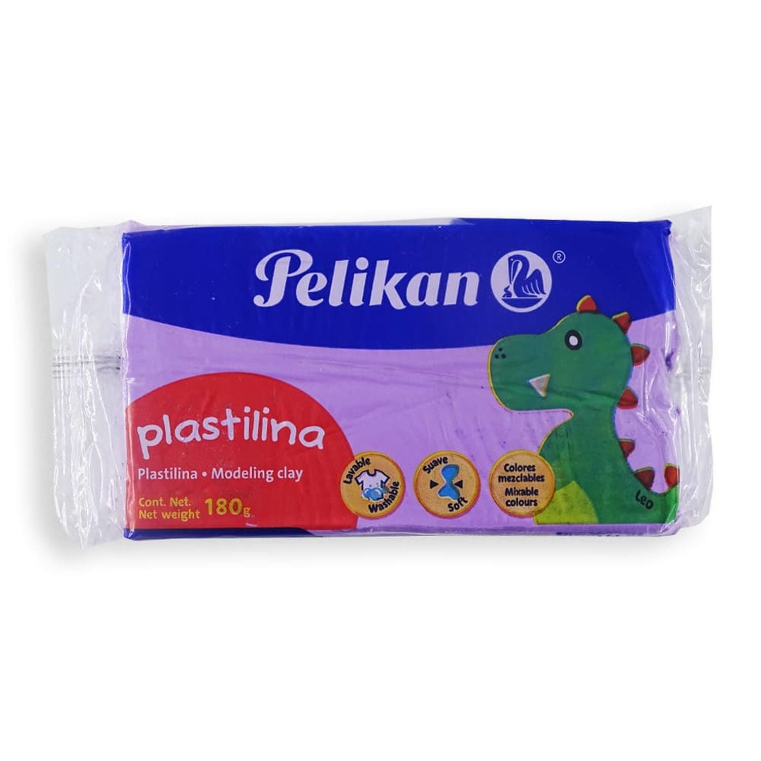 Pelikan PELIKAN MEXICO, S.A. DE C.V. PLASTILINA MARQUETA 180G PELIKAN LAVANDA