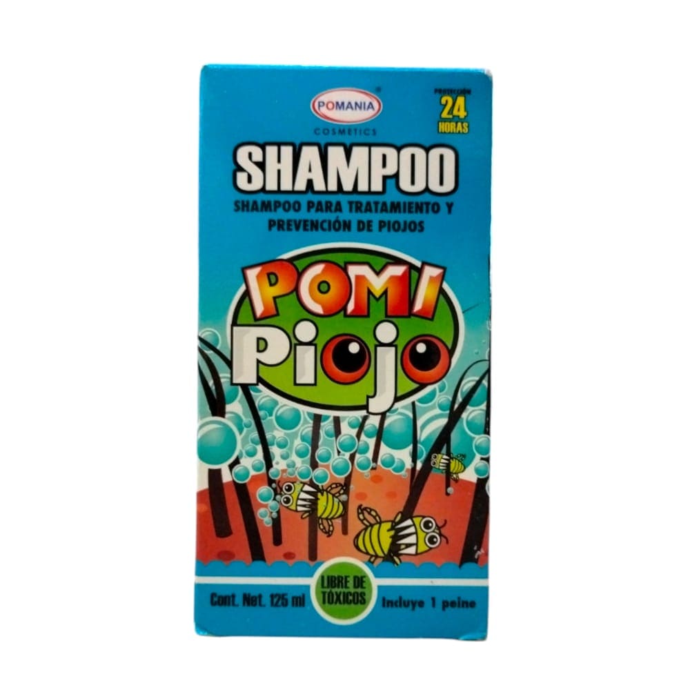 Pomania IMPORTADORA WAN HI, S.A. DE C.V. SHAMPOO ANTIPIOJOS POMI-PIOJO