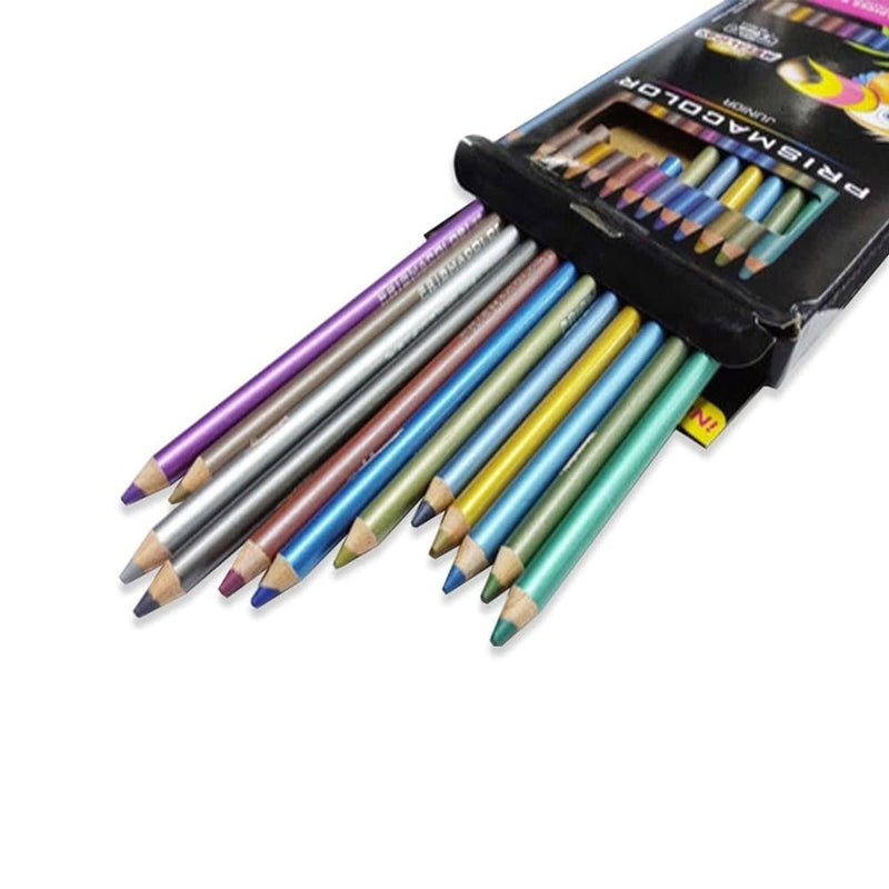 Prismacolor NEWELL BRANDS (ARTE) COLORES PRISMACOLOR JUNIOR METALICOS C/12PZ