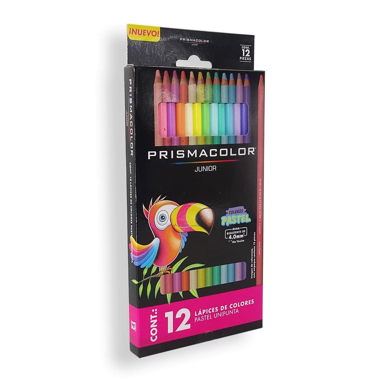 Prismacolor NEWELL BRANDS (ARTE) COLORES PRISMACOLOR JUNIOR PASTEL C/12PZ
